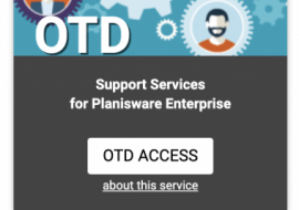 Planisware Support Services Access