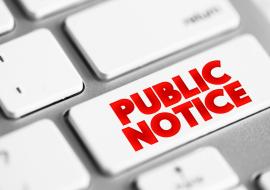 Public Notice